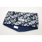  б/у [SALE] Pearly Gates защита горла "neck warmer" темно-синий Logo общий рисунок двусторонний с изнанки флис letter pack почтовый сервис плюс отправка возможно 83570