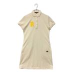  б/у [ снижение цены ]rosa-senROSASEN женский One-piece M off белый "теплый" белый Polo простой letter pack почтовый сервис плюс отправка возможно 89741