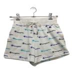  б/у [ снижение цены ] Champion Golf женский шорты M белый белый тренировочный Logo letter pack почтовый сервис плюс отправка возможно 94378