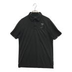  б/у [ снижение цены ] Callaway Callaway мужской рубашка-поло с коротким рукавом LL чёрный черный letter pack почтовый сервис плюс отправка возможно 95198