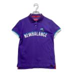  б/у [ снижение цены ] New balance Golf New Balance golf женский рубашка-поло с коротким рукавом 1(M) фиолетовый лиловый кошка комплектация отправка возможно 96892