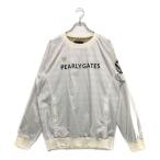 coco 中古【値下げ】 パーリーゲイツ メンズ スニードジャック 6(LL) ホワイト 防寒 裏地付き ボーダー レターパックプラス発送可 97998