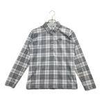 coco б/у [SALE] Callaway Callaway женский рубашка-поло с длинным рукавом M белый × серый letter pack почтовый сервис плюс отправка возможно 98565