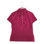 coco 未使用品【SALE】ナイキ NIKE レディース 半袖ポロシャツ L 濃ピンク 総柄 ネコパケ発送可 99103