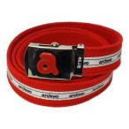 coco б/у aruchibioarchivio ремень красный красный ga коричневый ремень Logo линия кошка комплектация отправка возможно 10130