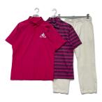  б/у [SALE] Adidas Golf adidas GOLF мужской ko-tine-to комплект L первый раунд course debut 103326