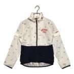 coco б/у [ снижение цены ] Adidas Golf женский полный Zip внешний S белый × темно-синий 2WAY тепловое хранение материалы letter pack почтовый сервис плюс отправка возможно 104094
