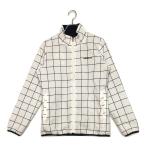 coco б/у [ снижение цены ] Adidas Golf adidas GOLF женский полный Zip внешний L белый × темно-синий с хлопком защищающий от холода letter pack почтовый сервис плюс отправка возможно 104127