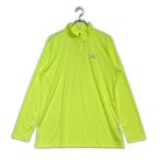 coco б/у [ снижение цены ] Adidas Golf adidas GOLF мужской рубашка-поло с длинным рукавом XO желтый желтый кнопка down тонкий общий рисунок кошка pohs отправка возможно 104403