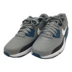 coco 中古【SALE】ナイキ NIKE ゴルフシューズ 23.5cm グレー ブルー エアマックス90 AIR MAX スパイクレス 軽量 [CU9978-004] 107886