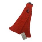 coco не использовался товар [ снижение цены ] Anne Pas .and per se гетры свободный красный кабель вязаный с изнанки флис letter pack почтовый сервис плюс отправка возможно 108771