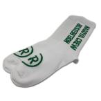 coco не использовался товар мужской носки белый × зеленый no L re наклейка NOELREUSSIR простой кошка pohs отправка возможно 108896