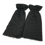 coco б/у [ снижение цены ] Adabat гетры черный × серый двусторонний задний застежка-молния letter pack почтовый сервис плюс отправка возможно 109794