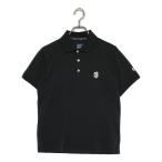  б/у [SALE] Admiral Golf Admiral Golf мужской рубашка-поло с коротким рукавом M чёрный черный Logo нашивка кошка комплектация отправка возможно 115274