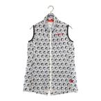 coco б/у [SALE] Marie Claire mariclaire женский лучший M белый × темно-синий полный Zip полоса цветочный принт кошка комплектация отправка возможно 118468
