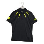 ショッピングハイドロゲン coco 中古【値下げ】 ハイドロゲン HYDROGEN メンズ 半袖ポロシャツ S 黒 ブラック ストレッチ ネコパケ発送可 118740