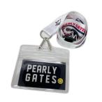 coco б/у Pearly Gates PEARLY GATES Golf мелкие вещи прозрачный Novelty имя держатель Logo ремешок кошка pohs отправка возможно 121165