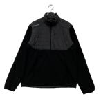  б/у [SALE]a-ru L X Ralph Lauren RLX RALPH LAUREN мужской половина Zip внешний S черный × серый обратная сторона ворсистый K010898