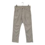  б/у [ снижение цены ] Beams Golf BEAMSGOLF мужской брюки M серый футбол ткань серебристый жевательная резинка проверка стрейч кошка pohs отправка возможно K015552
