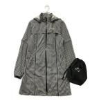 coco б/у [ снижение цены ] Callaway женский дождь One-piece L темно-синий × белый темно-синий тысяч птица ..2WAY упаковочный пакет есть letter pack почтовый сервис плюс отправка возможно K017301
