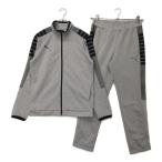 coco б/у [ снижение цены ] Puma PUMA мужской выставить M серый джерси материалы стрейч полный Zip жакет × брюки K017809