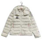 coco 中古 パーリーゲイツ PEARLY GATES レディース ダウンジャケット 2(L) 白 ホワイト 防寒 防風 ダブルジップ K022421