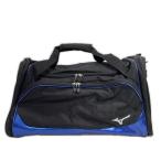 coco б/у Mizuno Golf mizunoGOLF сумка "Boston bag" черный × голубой обувь с карманом запирающийся шкафчик сумка K023275