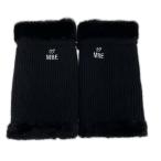 coco б/у тормозные колодки ba колено MASTER BUNNY гетры черный надеть обувь . под ногами мех внутри сторона флис letter pack почтовый сервис плюс отправка возможно K023685