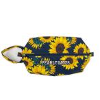 coco б/у Pearly Gates PEARLY GATES сумка для обуви темно-синий × желтый темно-синий подсолнух рисунок letter pack почтовый сервис плюс отправка возможно K023772