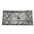 coco б/у цент Andrew sStANDREWS защита горла "neck warmer" свободный серебряный средний хлопчатник с изнанки флис вышивка стеганый кошка pohs отправка возможно K025086