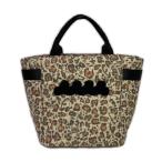 coco б/у m-ta морской muta MARINE большая сумка type сумка "Boston bag" оттенок бежевого большая сумка цельный Logo стеганый леопардовая расцветка пирог ru нашивка K026311