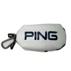 coco б/у [ снижение цены ] булавка PING мульти- кейс белый держатель сумка soft PU Logo принт мелкие вещи место хранения кошка pohs отправка возможно K026661