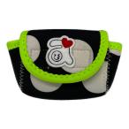 coco б/у aruchibioarchivio мяч сумка чёрный × белый черный × белый точка рисунок мяч кейс кошка pohs отправка возможно K028626