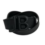 coco б/у Jack ba колено Jack Bunny!! ремень чёрный черный Logo пряжка letter pack почтовый сервис плюс отправка возможно K029546
