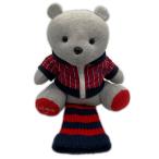  б/у [ снижение цены ] Callaway Callaway мягкая игрушка крышка головки цилиндров серый Bear Driver для ..K030734