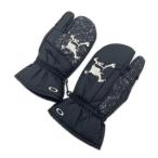 coco б/у Oacley OAKLEY рукавица свободный черный Skull с изнанки флис защищающий от холода меры . с карманом кошка pohs отправка возможно K030983