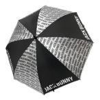 coco б/у Jack ba колено Jack Bunny!! umbrella чёрный × серебряный Logo рисунок ультрафиолетовые лучи меры Golf зонт зонт от солнца K031026