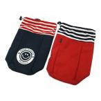 coco б/у [SALE] Pearly Gates сумка для обуви красный × темно-синий раздельный модель мешочек type letter pack почтовый сервис плюс отправка возможно K0311