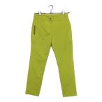  б/у Munsingwear одежда Munsing wear женский брюки 11 номер желтый зеленый весна осень letter pack почтовый сервис плюс отправка возможно K031761