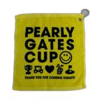 coco не использовался товар Pearly Gates PEARLY GATES новые товары желтый × чёрный сейчас . полотенце Logo PG Smile крюк имеется кошка pohs отправка возможно K034366