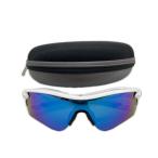  б/у Oacley OAKLEY солнцезащитные очки белый RADARLOCK радар блокировка жесткий чехол имеется letter pack почтовый сервис плюс отправка возможно K035707