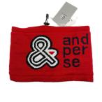  не использовался товар Anne Pas .and per se защита горла "neck warmer" свободный красный красный обратная сторона боа защищающий от холода меры кошка pohs отправка возможно K037128