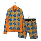  б/у [SALE] Mark and ronaMARK&amp;LONA мужской выставить 48(L) orange общий рисунок двойной Zip блузон × шорты K4062