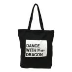 coco б/у [ снижение цены ] Dance With Dragon новые товары чёрный большая сумка Logo принт letter pack почтовый сервис плюс отправка возможно K5552