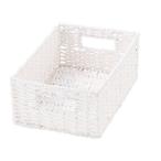 ちどり産業 ペーパーバスケットＣＨ−４０３ ホワイト 収納用品 小物収納 収納ボックス 収納バスケット かご カゴ ナチ
