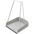 山崎産業 ２９８９ＪＰ＋三ッ手チリトリＤ ホワイト 4903180181438 清掃用品 ちりとり 大型 柄付き