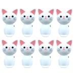 Yahoo! Yahoo!ショッピング(ヤフー ショッピング)＜数量限定＞ 明邦 ねこのクリップ 洗濯ばさみ 4956019110499 シロ ねこのしっぽの物語 メモクリップ クリップ キッズ ME50