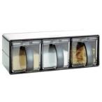 最安！アスベル ASVEL Nフォルマ 調味料ケース ステンレス3 4974908112171 調味料 ストッカー キッチン 砂糖 塩