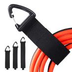 Tierneys [ティアニーズ］ケーブル結束バンド ケーブルホルダー 延長コード収納バンド コードホルダー ケーブルまとめ カラビナ タイプ 壁取付