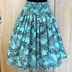  юбка пау pau хула Hawaiian плюмерия Lilly mint green зеленый синий blue черный чёрный 